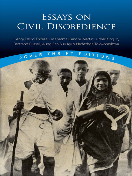 Title details for Essays on Civil Disobedience by Bob Blaisdell - Available